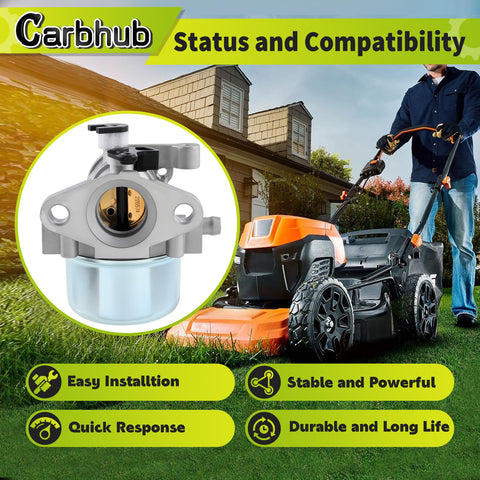 Close-up of Carbhub 675 carburetor showing precise construction