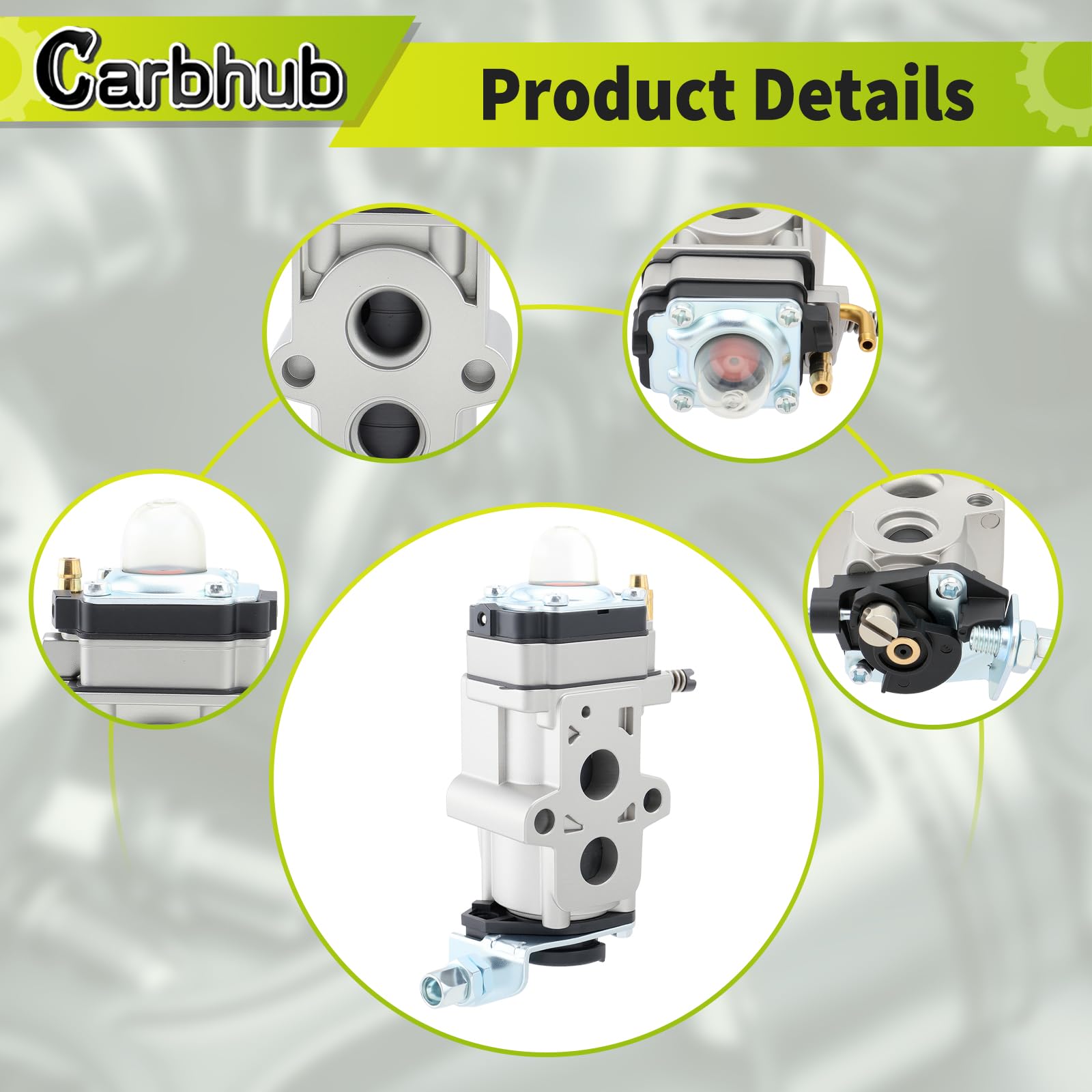 Carbhub air filter kit for Husqvarna keeps intake clean.