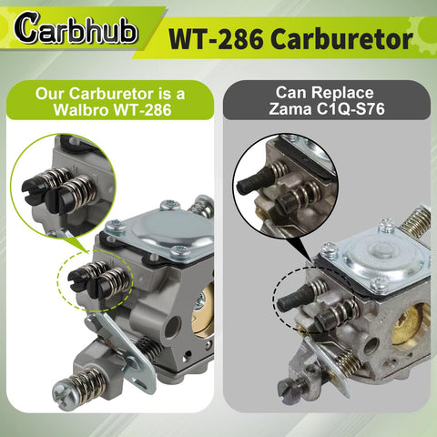 Carbhub air filter with WT-286 kit supports easy replacement