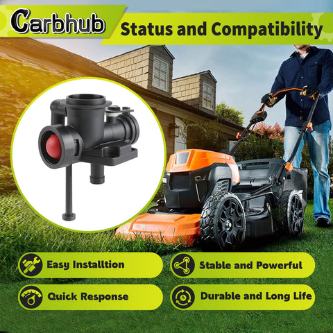 Carbhub carburetor with air filter included for ready-to-install replacement.