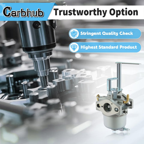 Carbhub carburetor compatible with Toro snow blower units for reliable fueling