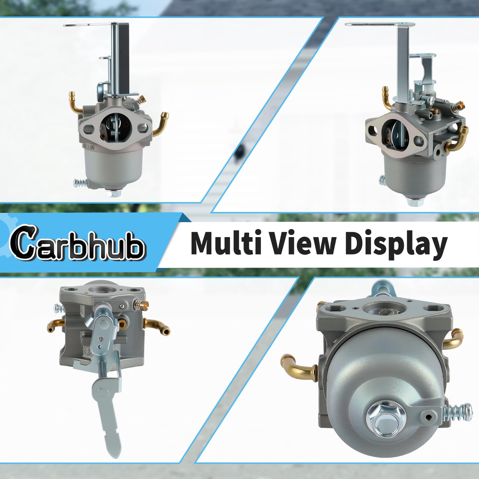 Carbhub carburetor package contents show ready-to-install components