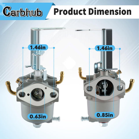 Carbhub carburetor primer bulb included for easier starts