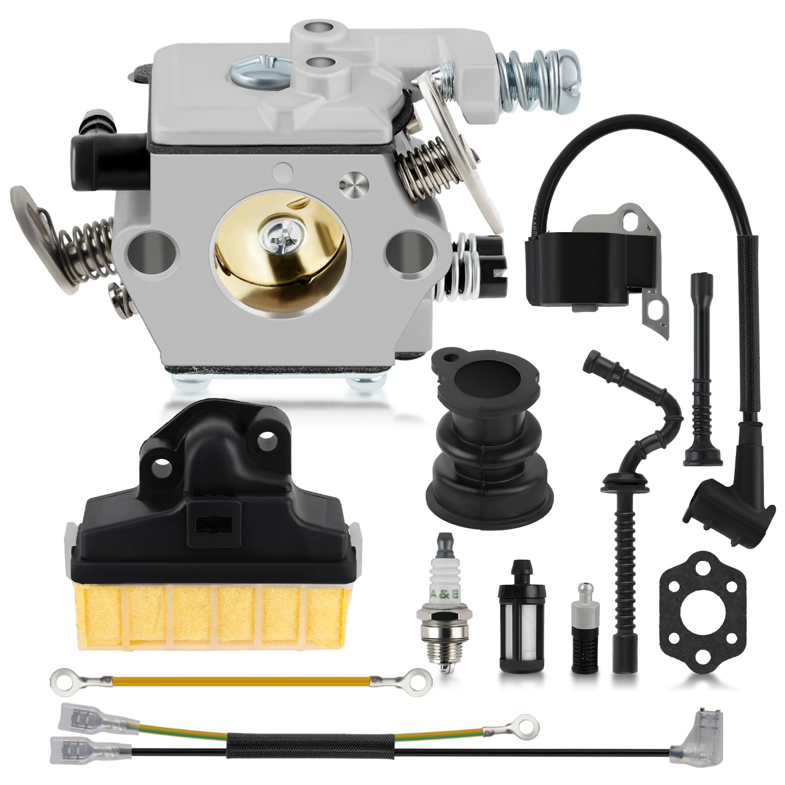 Carbhub carburetor for Stihl MS210/MS230/MS250 improves starting reliability