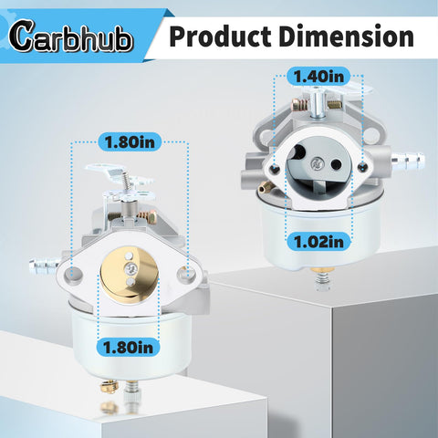 Carbhub HMSK90 carburetor supports consistent power in winter chores.