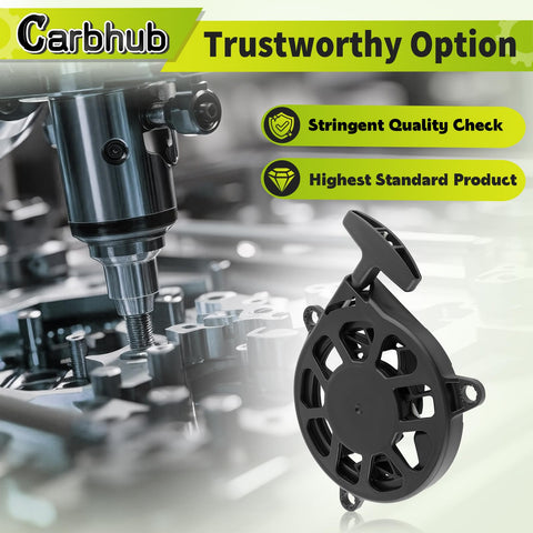 Honda mower compatibility range with Carbhub recoil starter