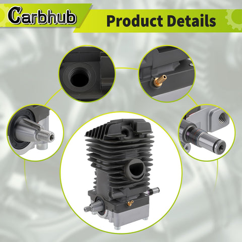 Carbhub crank main bearings offer durable rotation on Stihl MS390 usage