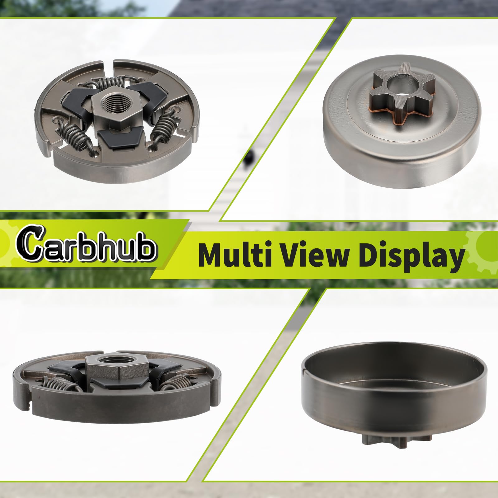 Carbhub E-clip for secure sprocket installation