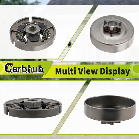 Carbhub E-clip for secure sprocket installation
