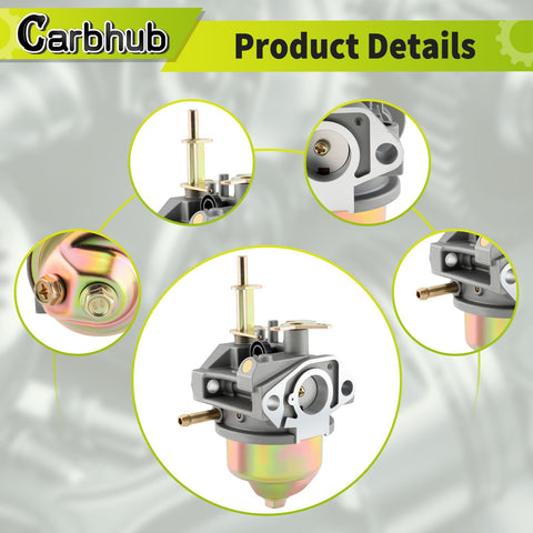 Carbhub EA190V carburetor packaging includes filters and gaskets for installation.
