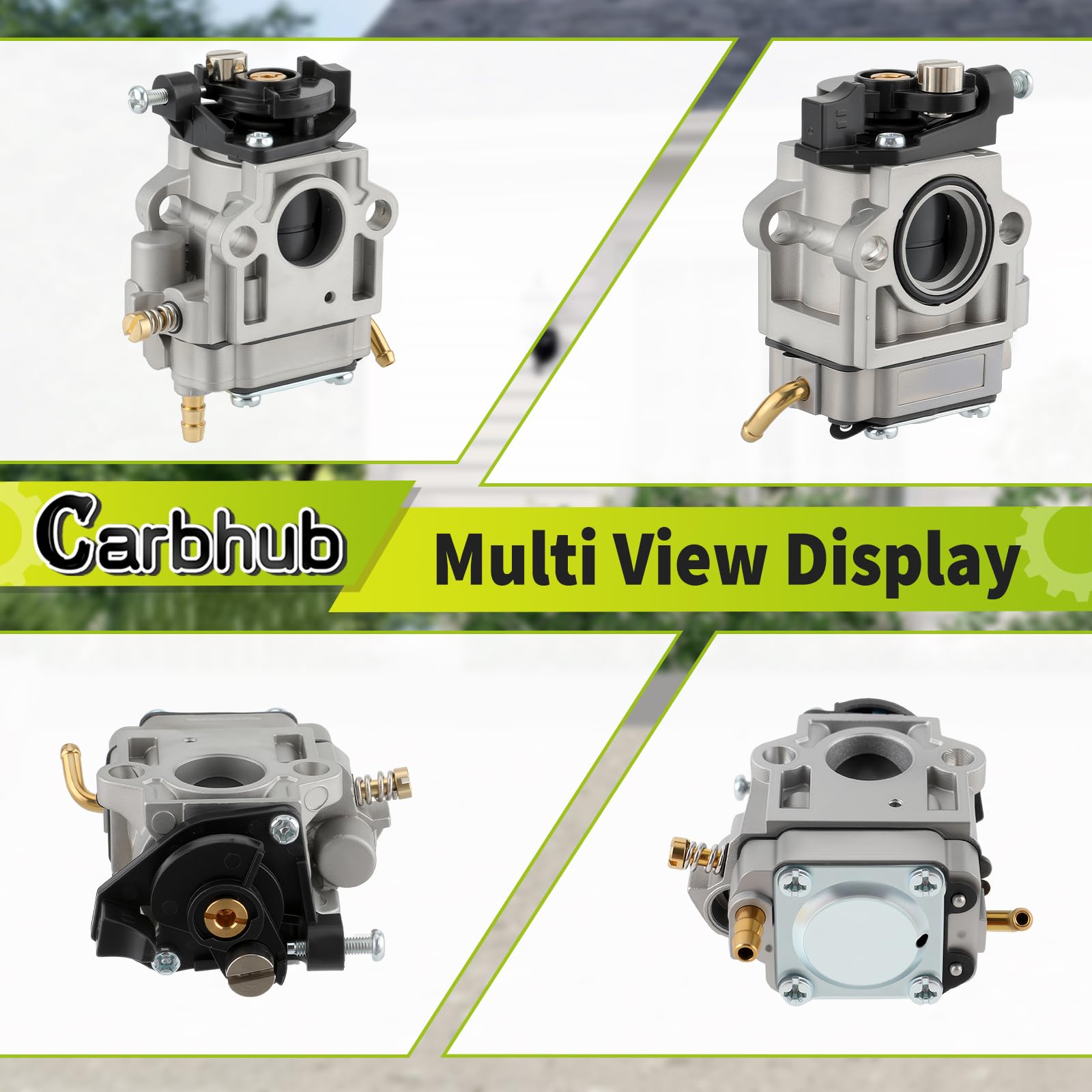 Carbhub two-foot fuel line pair for reliable fuel routing and flexibility