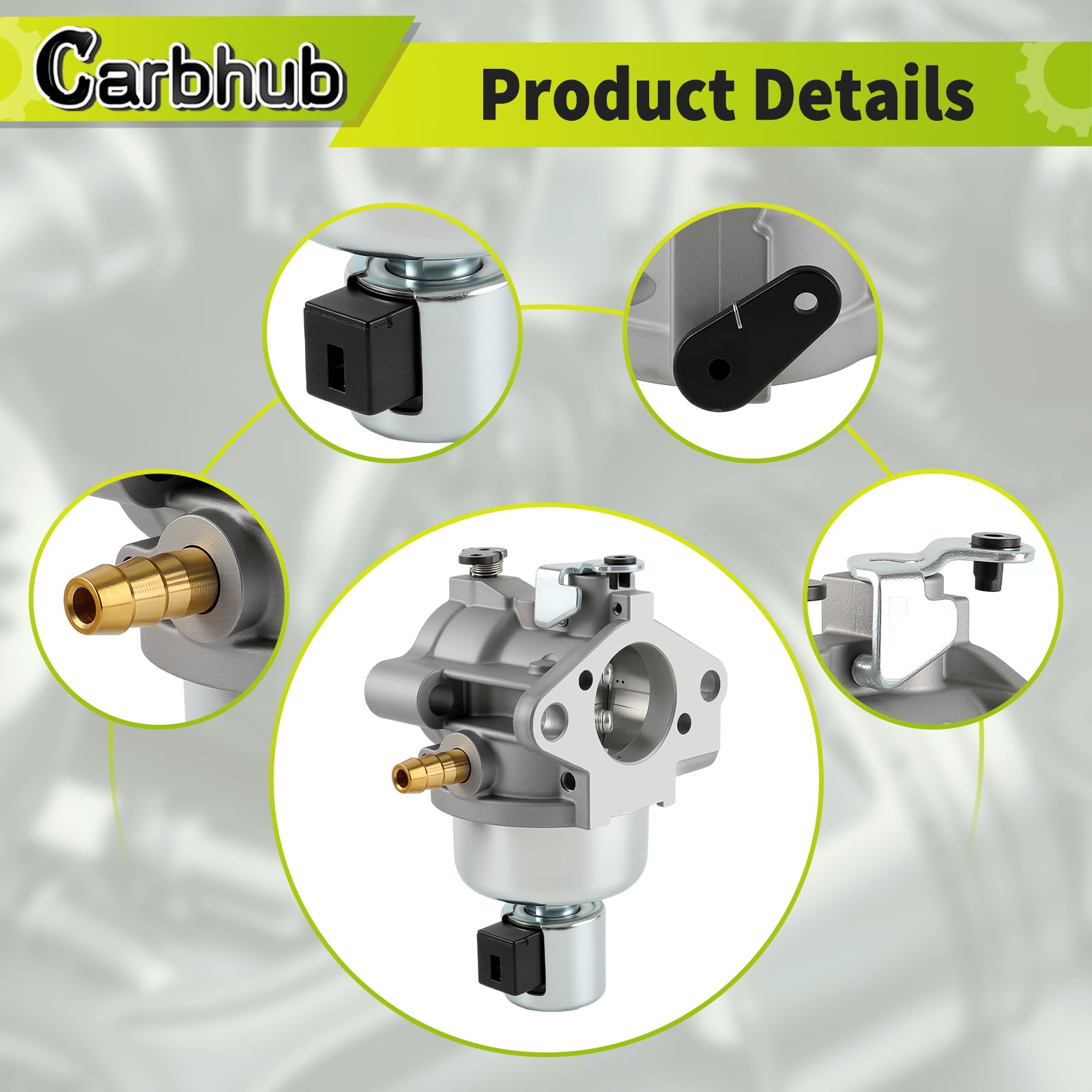 Carbhub fuel shut-off valve image facilitates safe maintenance and storage.