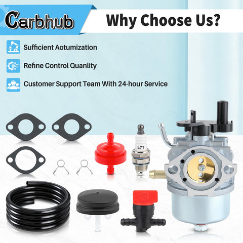 Carbhub instruction pack supports straightforward installation.