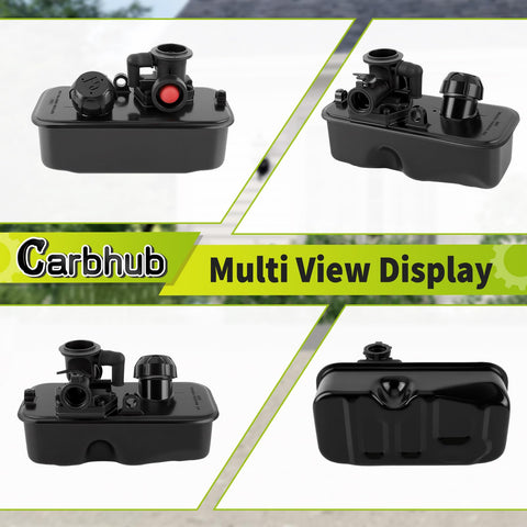 Carbhub lawn mower repair kit shown with complete replacement parts included.