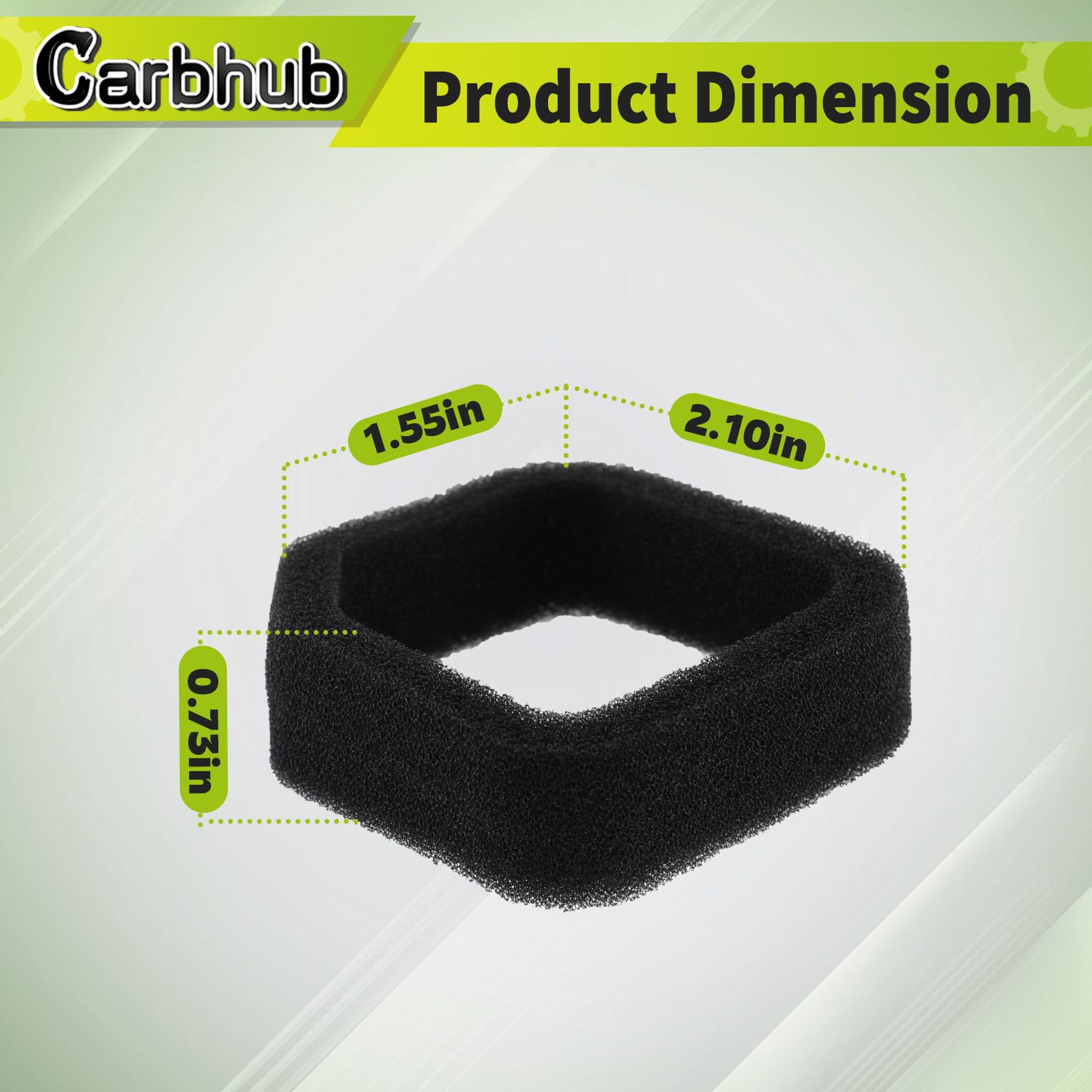 Carbhub RB24EA-compatible part ready for quick replacement in your blower.