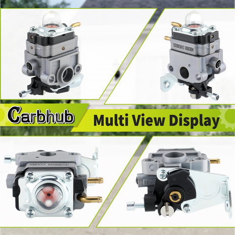 Carbhub Legend Force 46cc installation view helps quick maintenance.