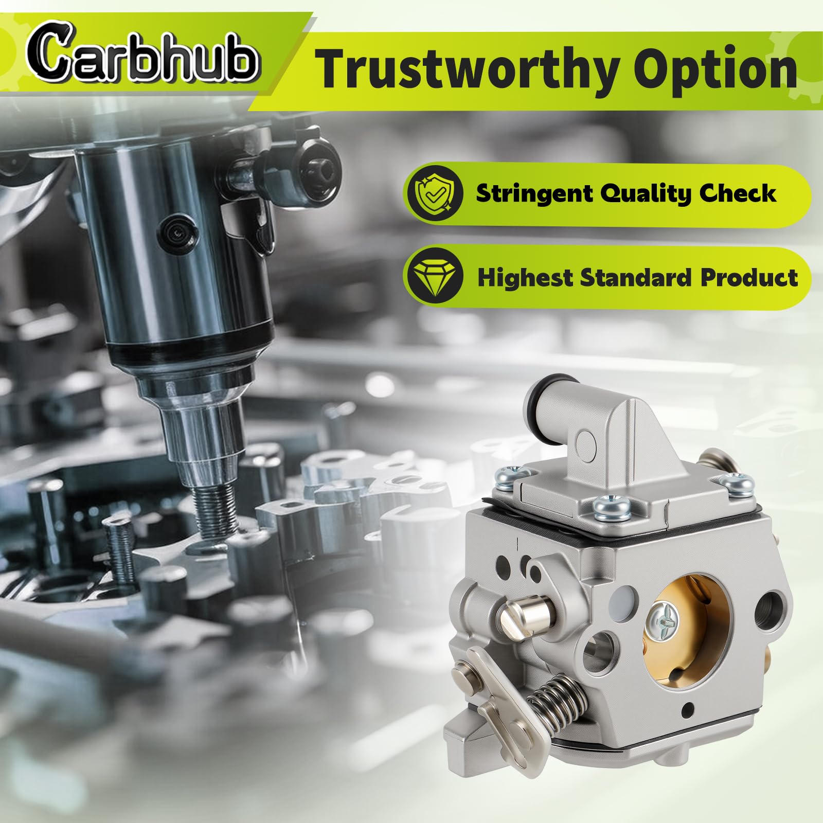 Carbhub MS170 carburetor package content ready for restoration projects