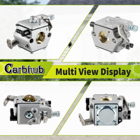 Carbhub oil-line-kit, clear oil-path visuals for durable lubrication.
