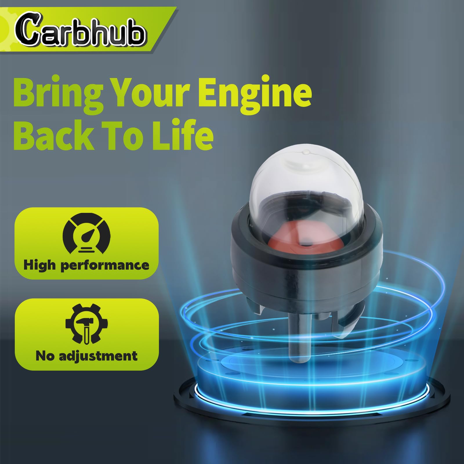 Carbhub packaging contents facilitate a confident, do-it-yourself replacement.