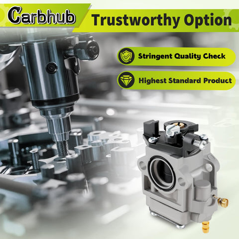 Carbhub primer bulb for carburetor kit enables quick priming and smooth fuel flow