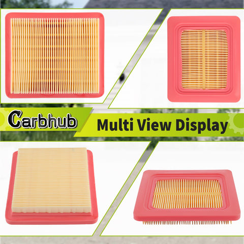 Carbhub recoil starter mounted on mower — ready to install