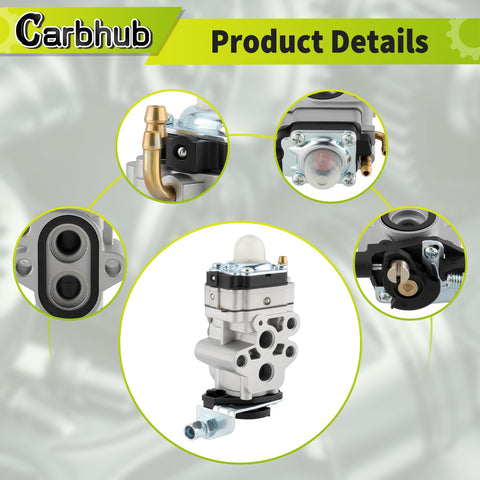 Carbhub spark plug replacement kit supports reliable ignition starts.