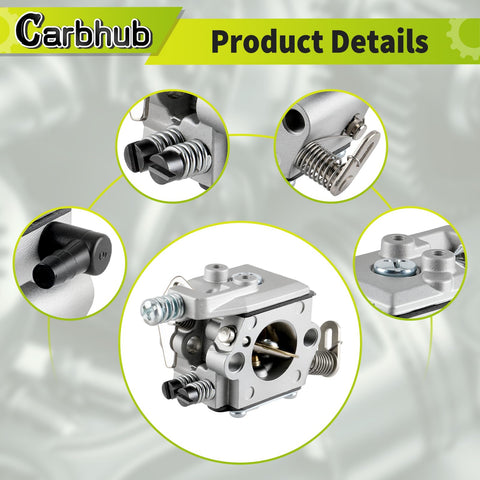 Carbhub spark-plug, sturdy ignition component for reliable starting.