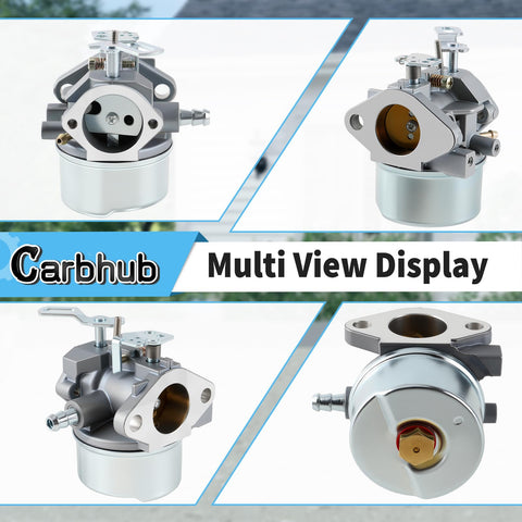 Carbhub carburetor kit contents displayed for quick installation and repair.