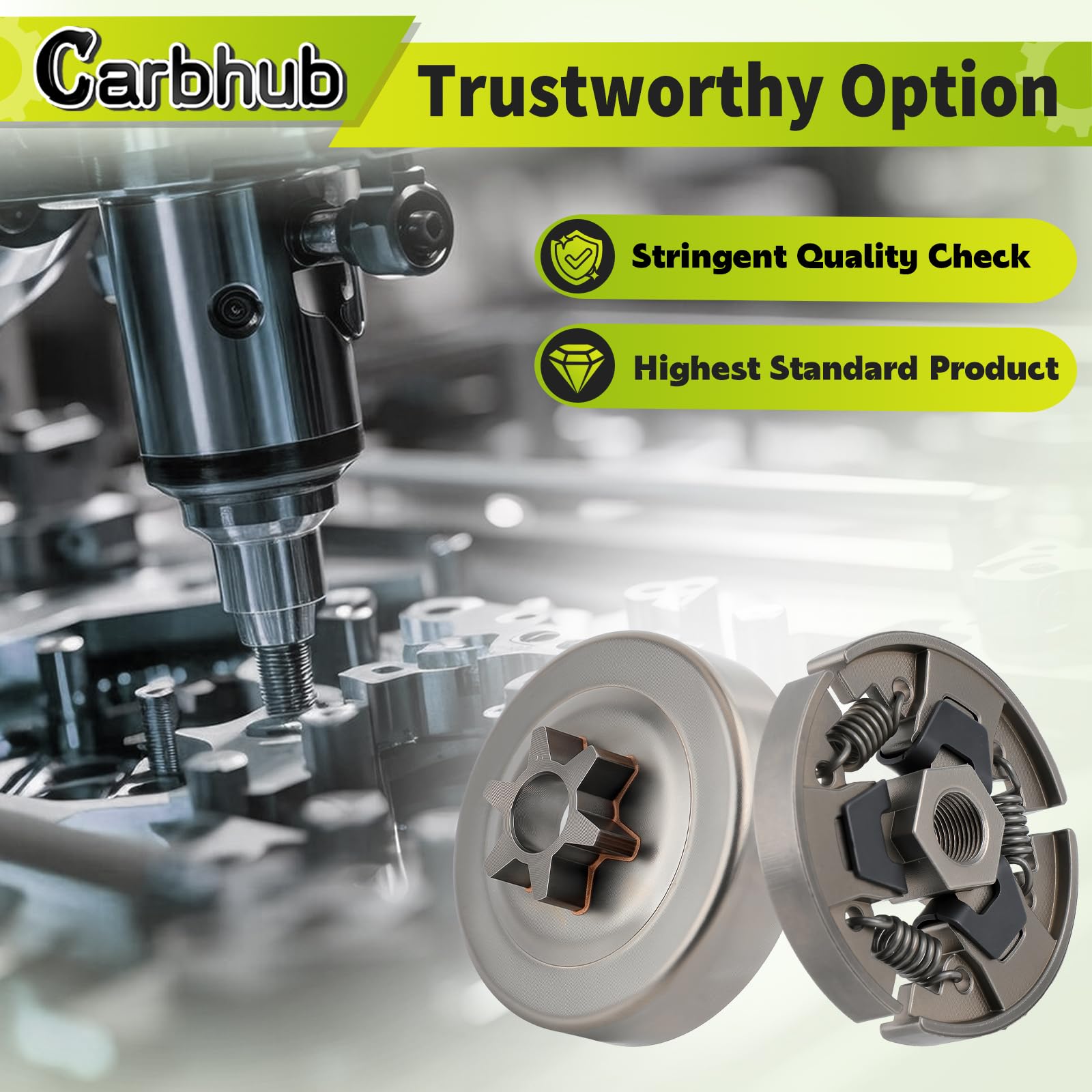 Carbhub worm gear 1123 640 7102 replacement for smoother operation
