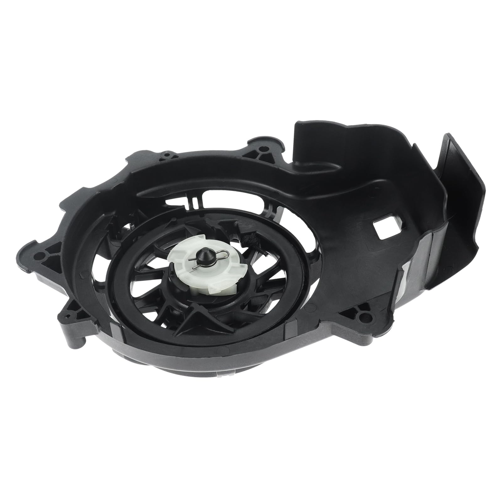Carbman easy-installation guide view for quick mower maintenance