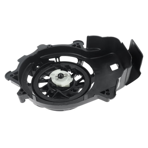 Carbman easy-installation guide view for quick mower maintenance