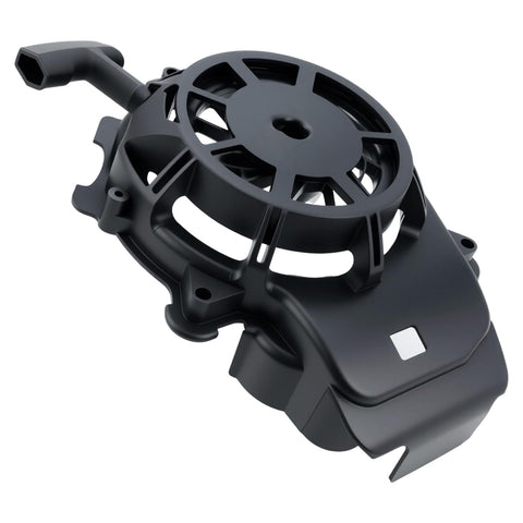 Carbman rewind starter front view showing Briggs & Stratton compatibility