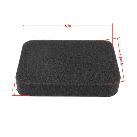 Carburionix air filter kit installation shows quick replacement for compatible blowers
