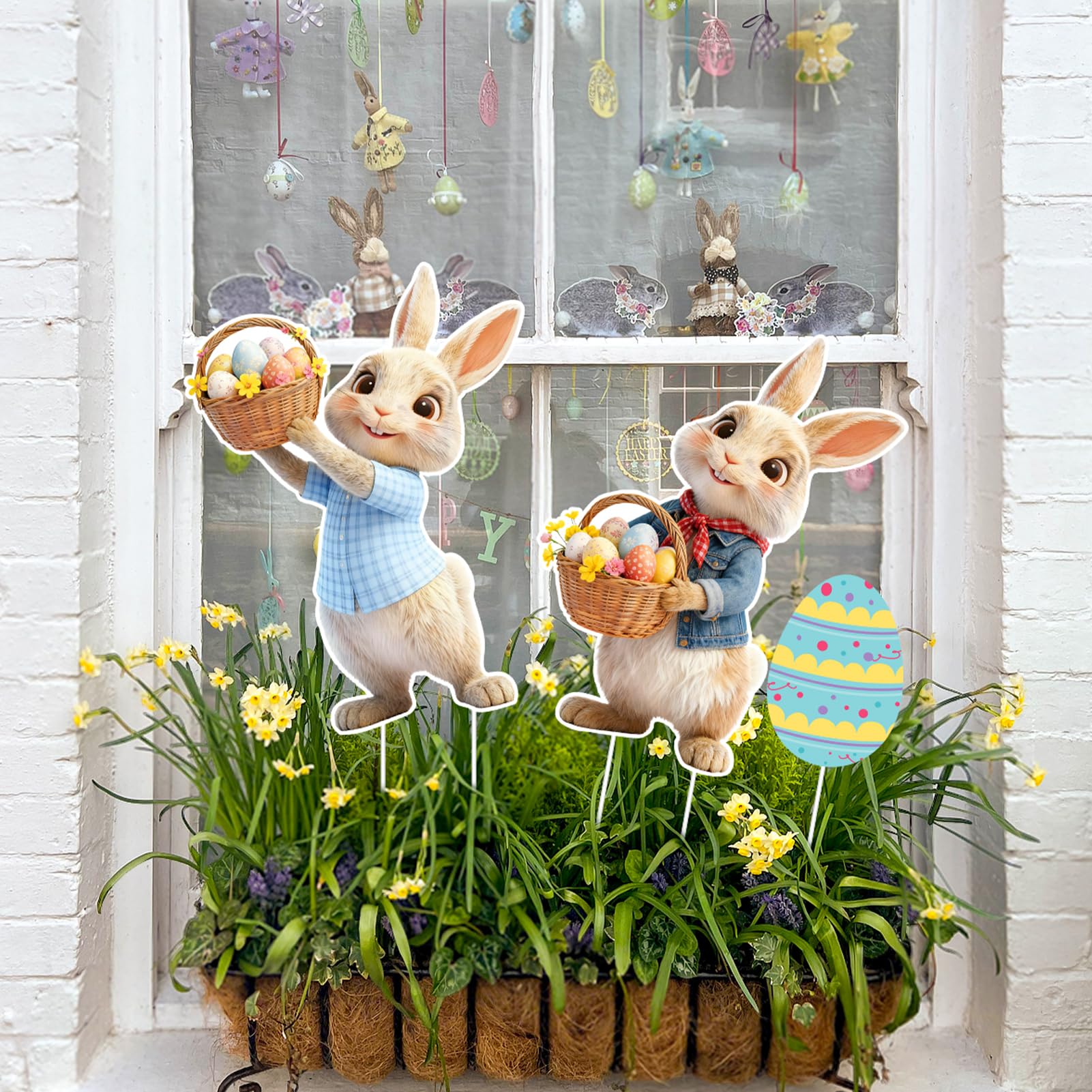 Cardkiss yard display ready-to-setup Easter decor.