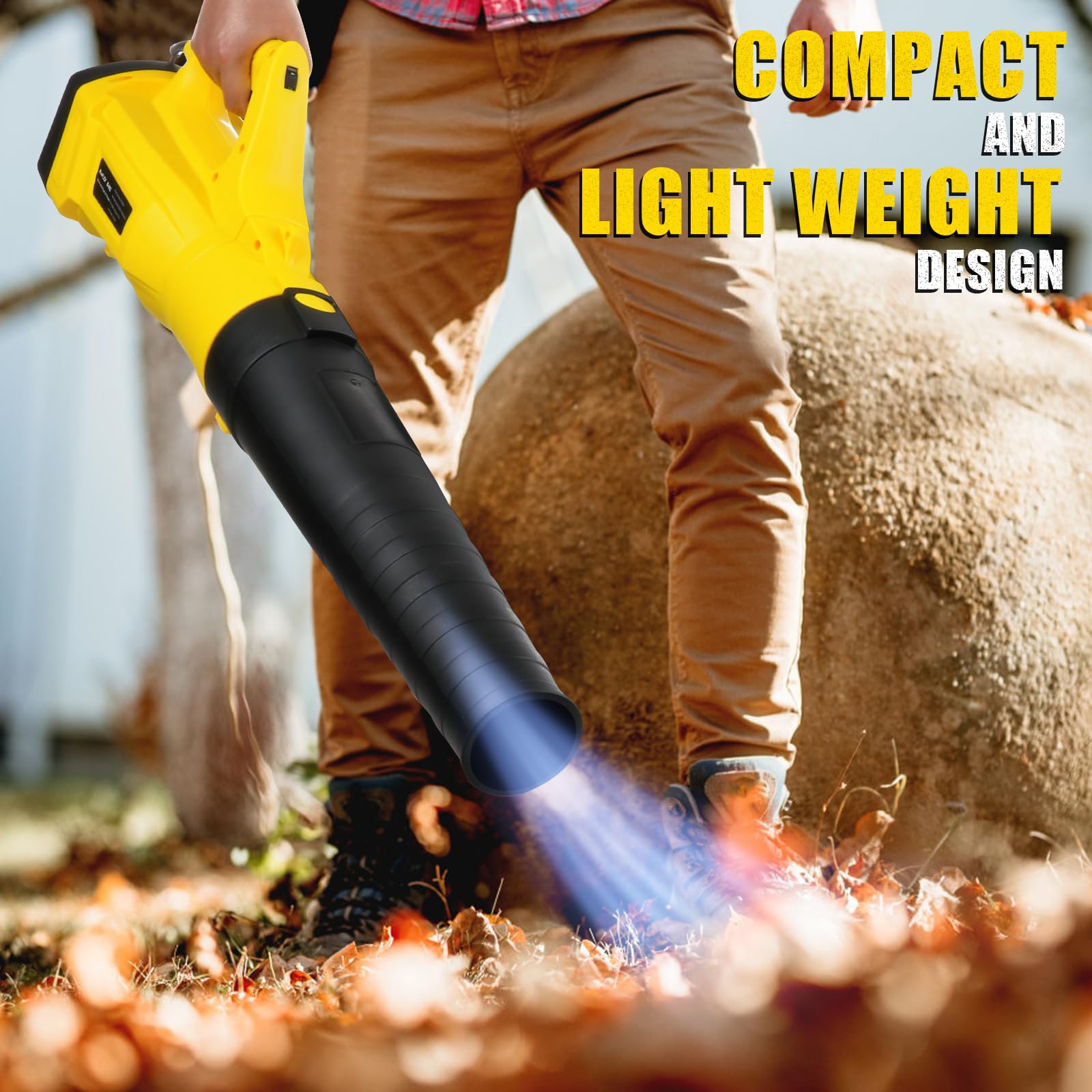 Cardmap leaf blower lightweight at 6.6 lb for easy handling