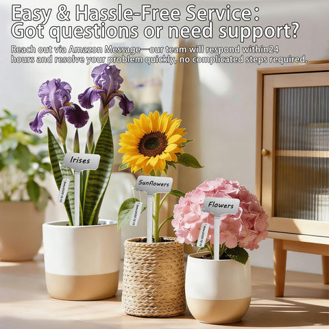 Value-packed CareForge kit for garden labeling in pots and beds