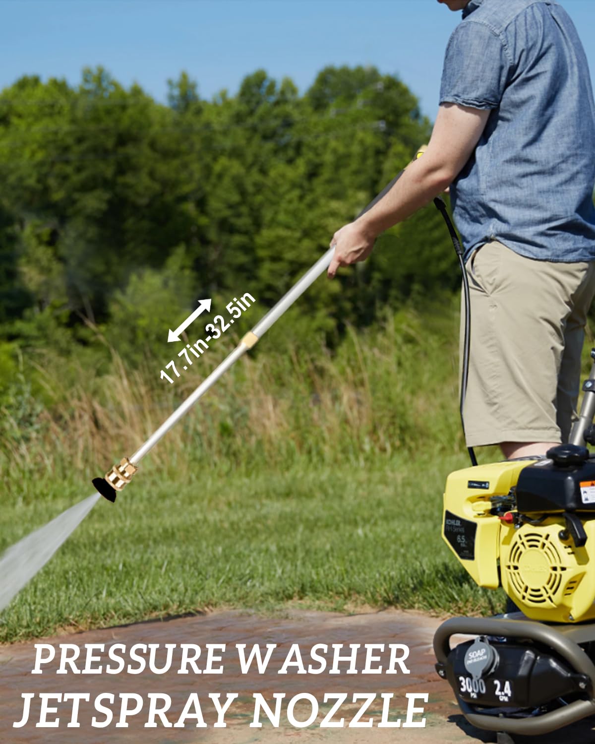 CARFKA All-in-one kit includes wands, nozzles, and gaskets