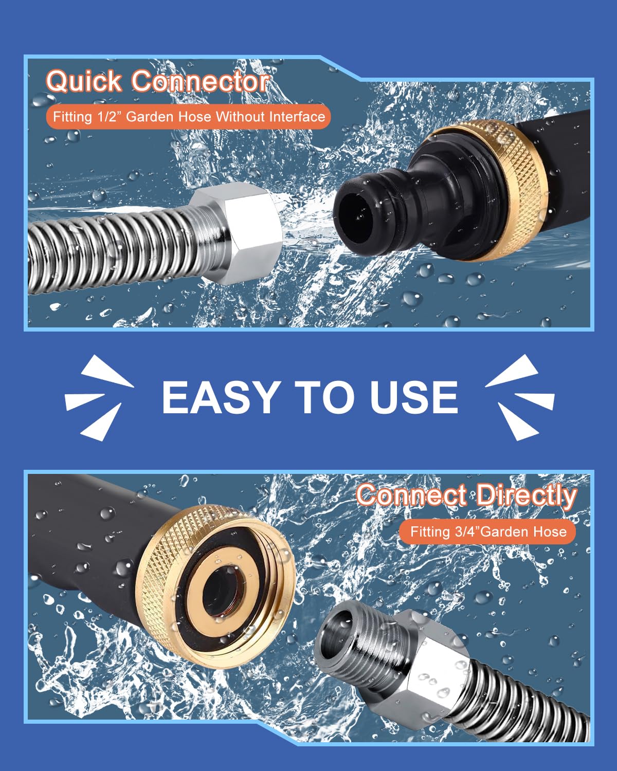 CARFKA Jet Nozzle dual high-pressure nozzle broadens spray area