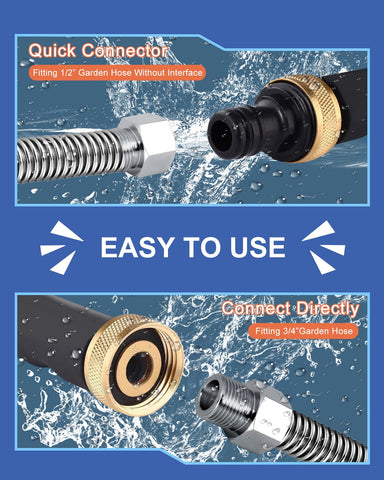 CARFKA Jet Nozzle dual high-pressure nozzle broadens spray area