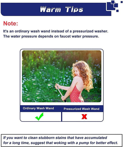 Universal quick-connect adapters included for quick hose fitting