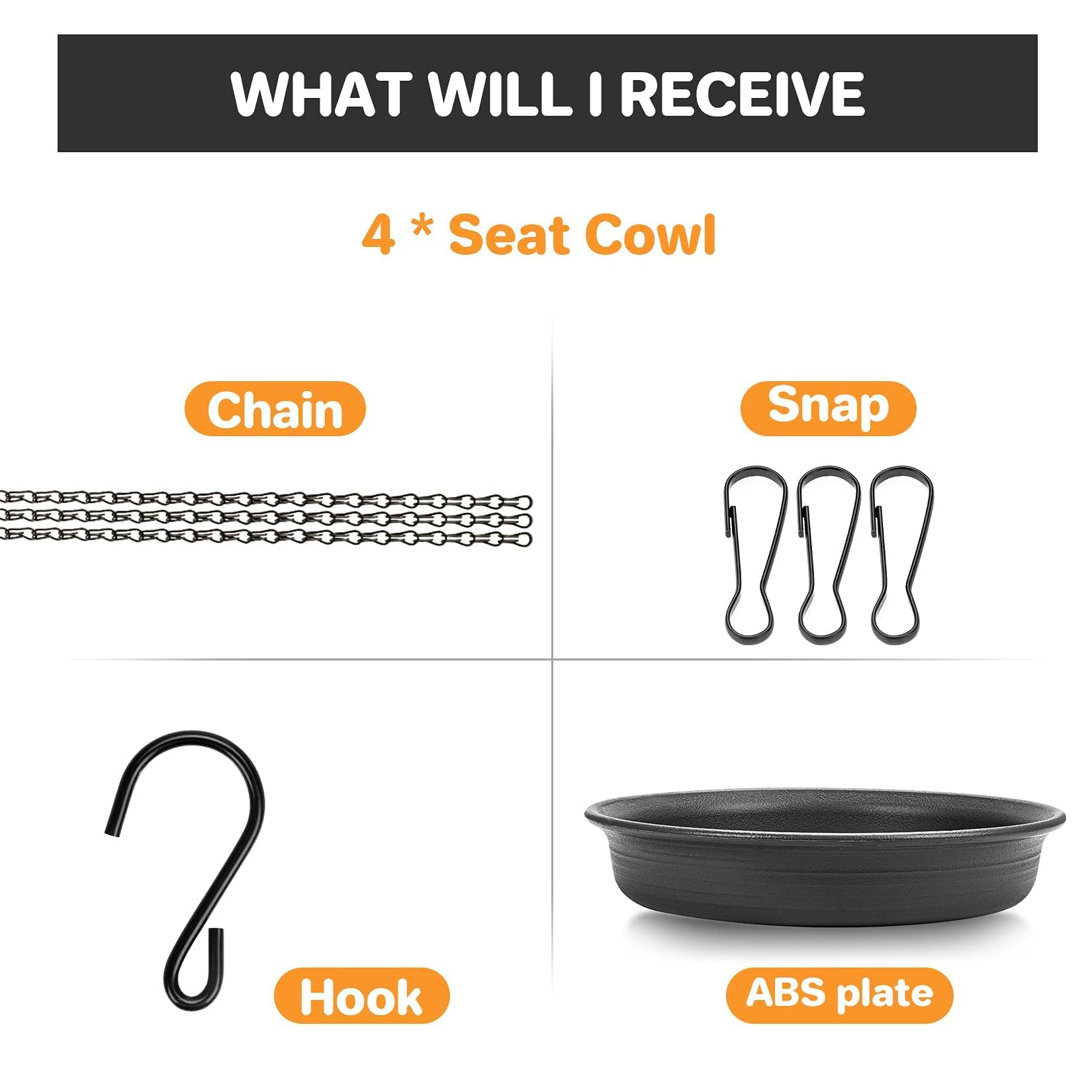 CARGEN hanging chain with hook demonstrates easy setup for quick installation.