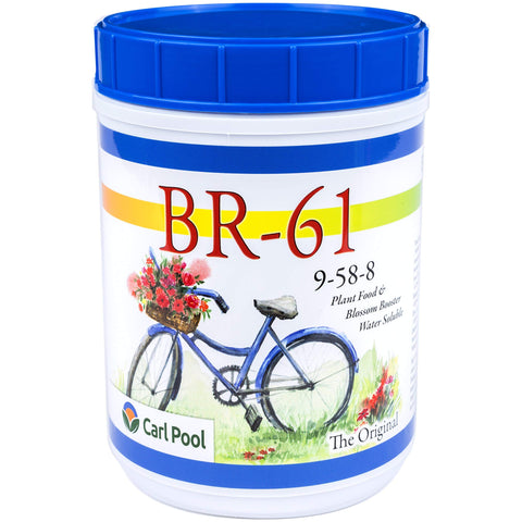 Carl Pool BR-61 Plant Food 3 lbs bag ready to boost blooms and root growth