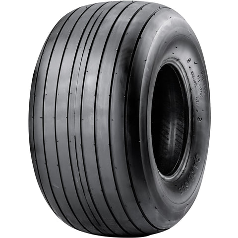 Carlisle Straight Rib Lawn Tire sideview showing tread and profile for lawn use