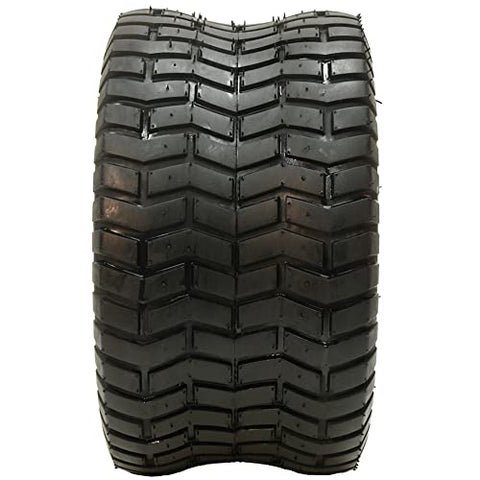 Carlisle Turf Saver tread close-up highlights chevron traction on turf