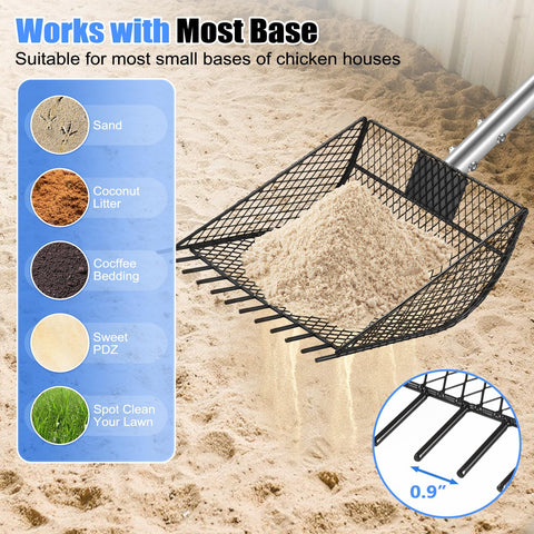 CAROD curved depression increases litter capacity per sweep