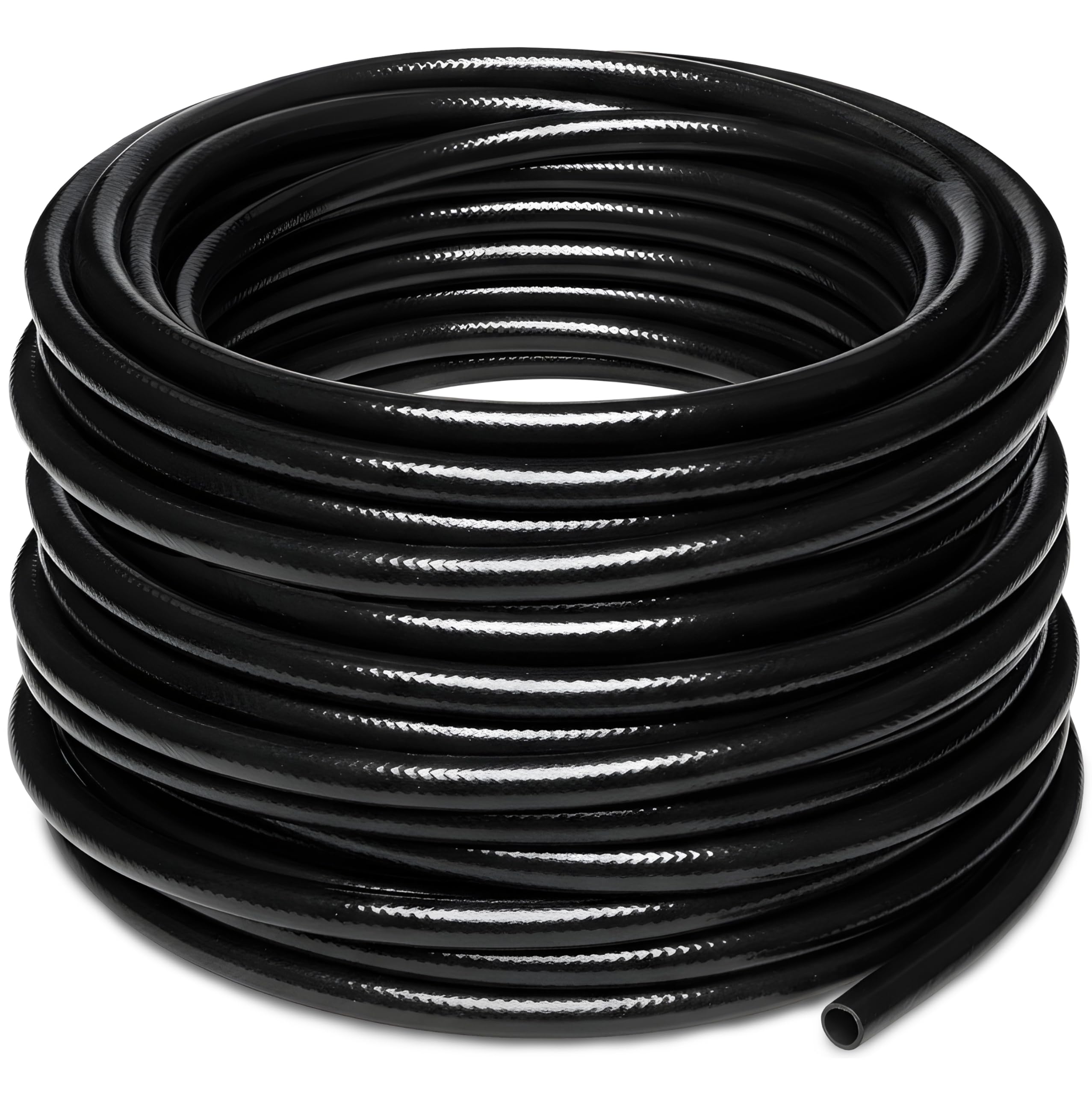 Carpathen 100ft half-inch drip tubing mainline for efficient garden irrigation.