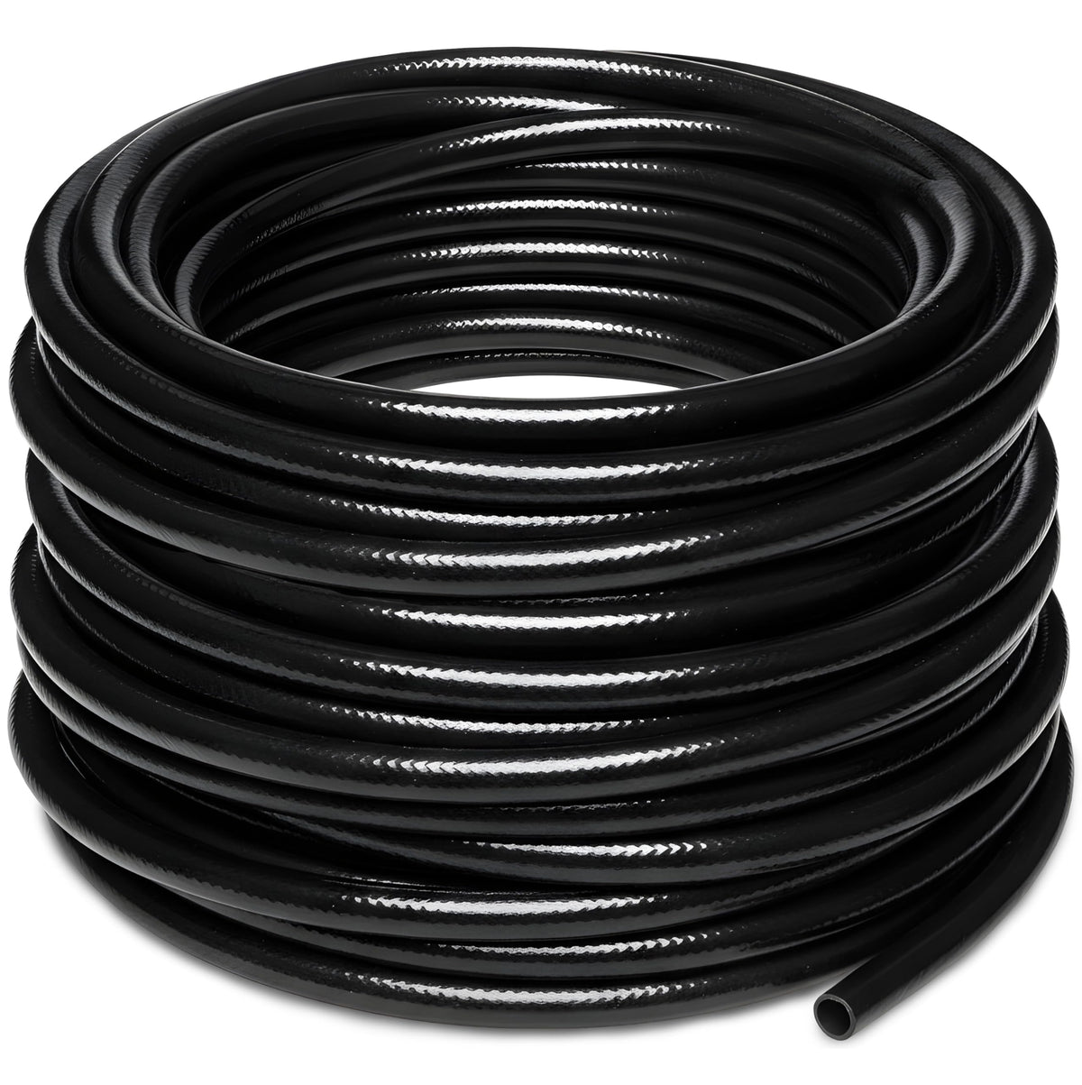 Carpathen 100ft half-inch drip tubing mainline for efficient garden irrigation.