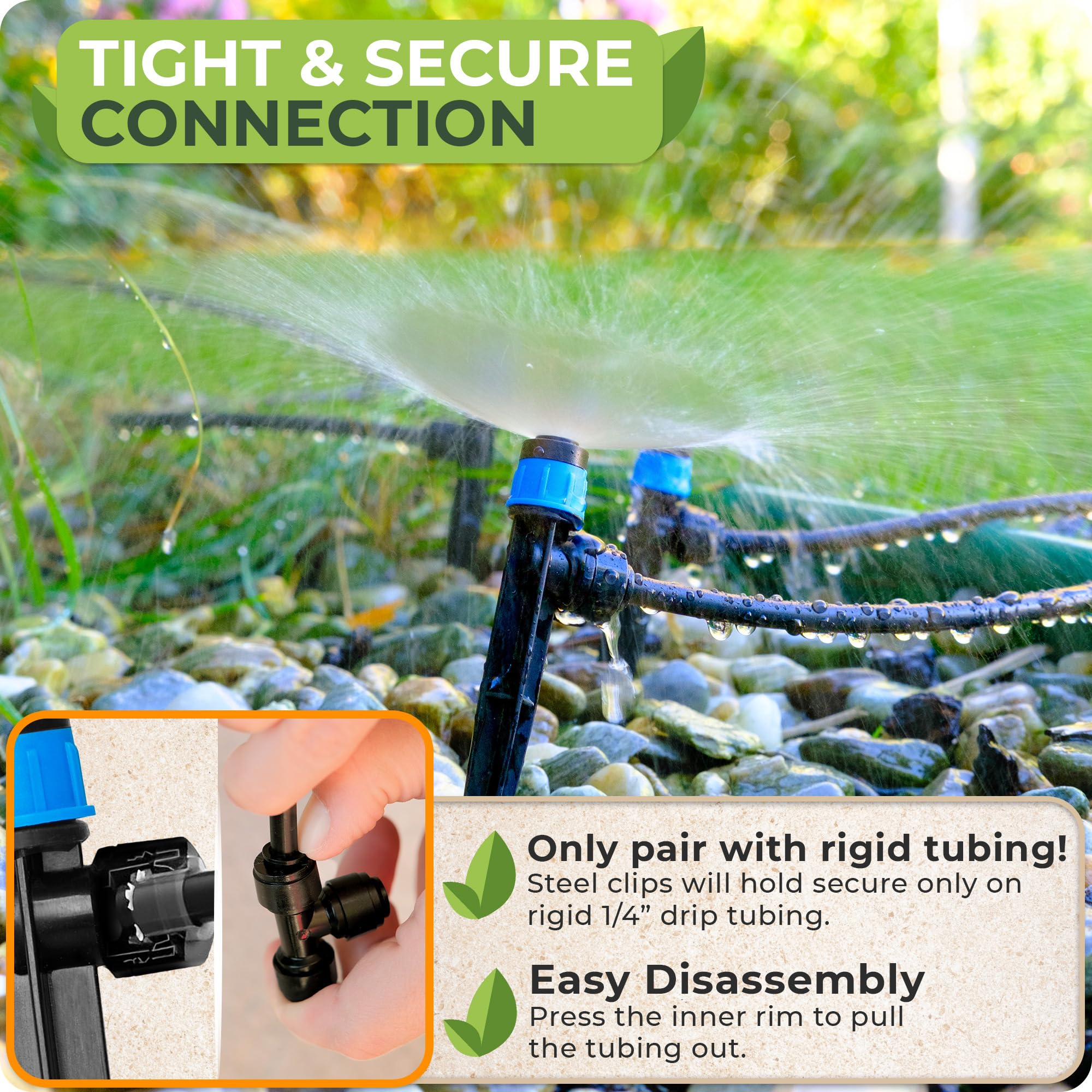 Carpathen adjustable sprinkler head enables tailored watering