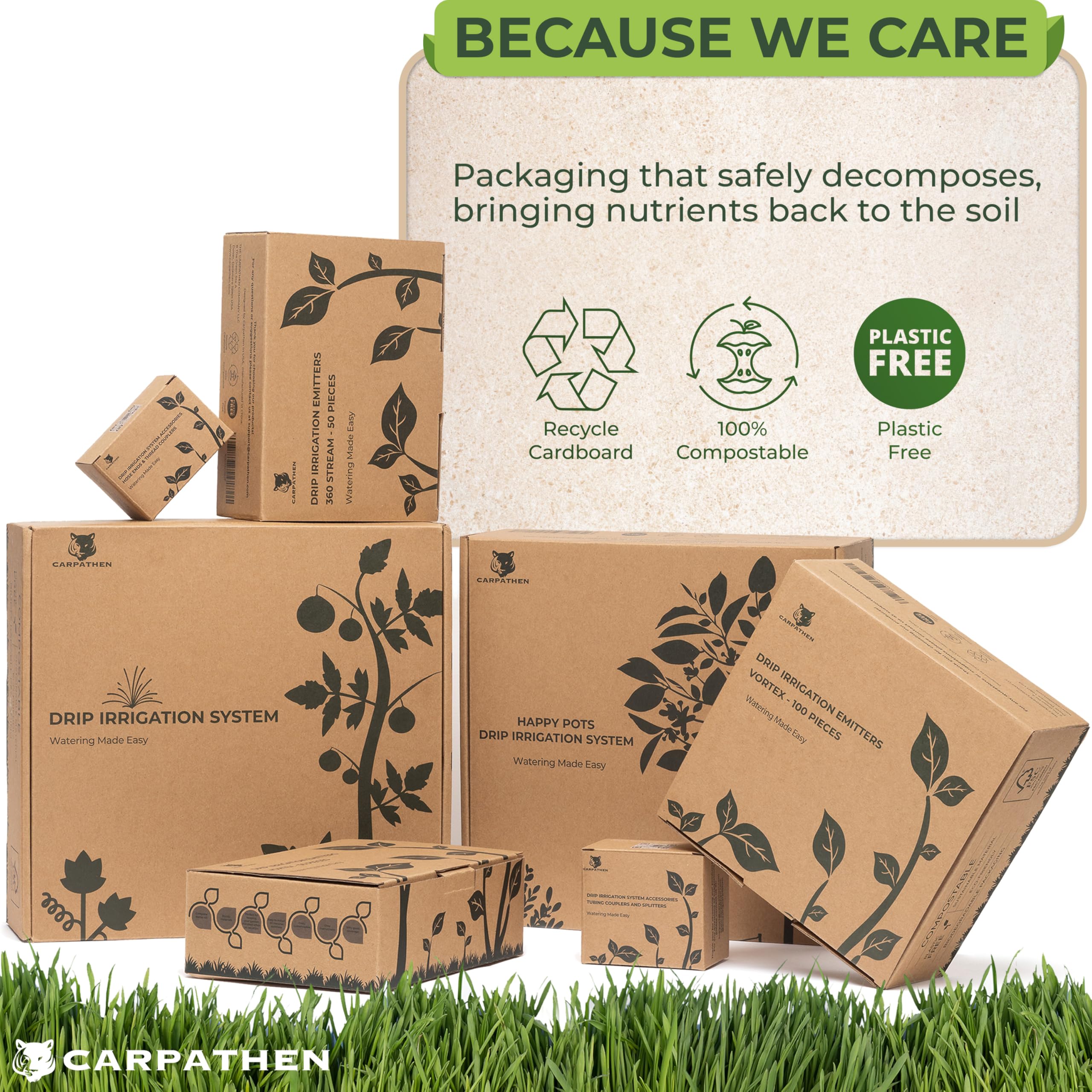 CARPATHEN digital guides provide garden tips to boost growth.