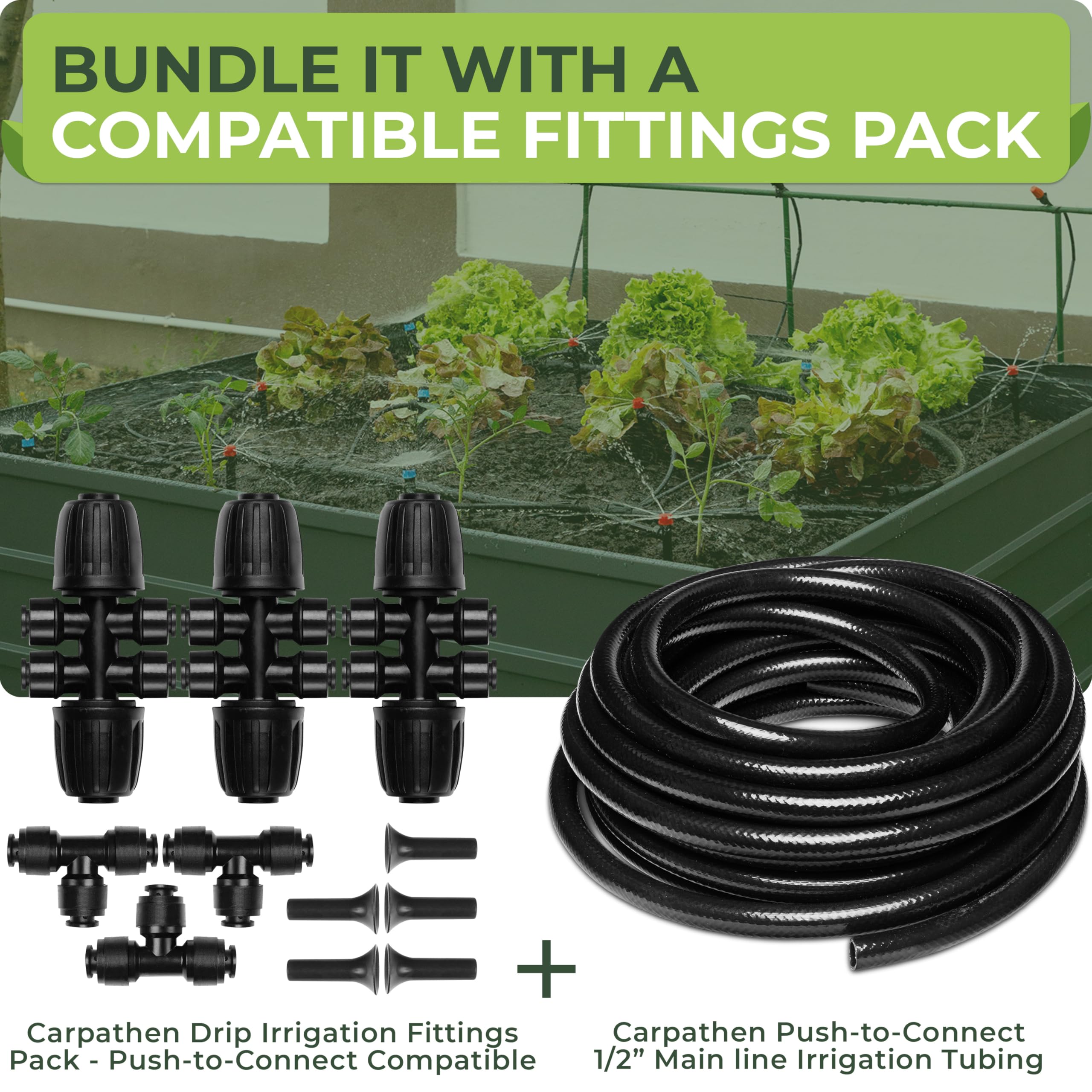 Carpathen DIY mainline distribution hose for flexible layouts.